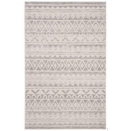 Safavieh 5 ft. 1 in. x 7 ft. 6 in. Adirondack Rectangle Rug Ivory & Grey ADR119B-5